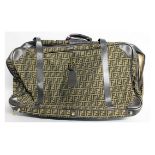 A LARGE FENDI HOLDALL. 30ins long, 20ins deep.