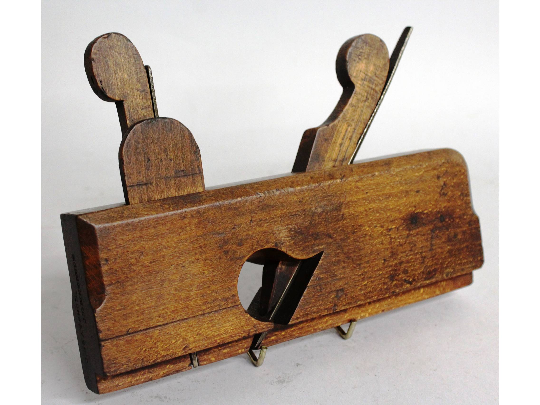 18th Century dado plane with iron by Wilde.