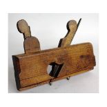 18th Century dado plane with iron by Wilde.