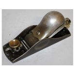 Stanley No. 65 Block plane with knuckle joint lever cap.