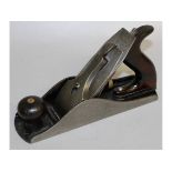 Early Stanley No. 4½ smooth plane with Stanley Rule and Level iron.