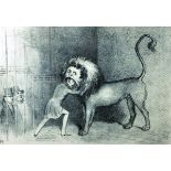 20th Century English School. 'In The Lion's Mouth', Lithograph, 11" x 14.75", and the companion