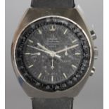 A GENTLEMAN'S OMEGA SPEEDMASTER PROFESSIONAL MARK II WRISTWATCH with leather strap.