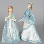 A ROYAL WORCESTER FIGURINE OF "SWEET ANNE" modelled by Frieda Doughty, date cose for 1965 and