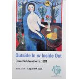 Dora Holzhandler (1928-2015) French/British. 'Outside In or Inside Out", Catalogue, The London