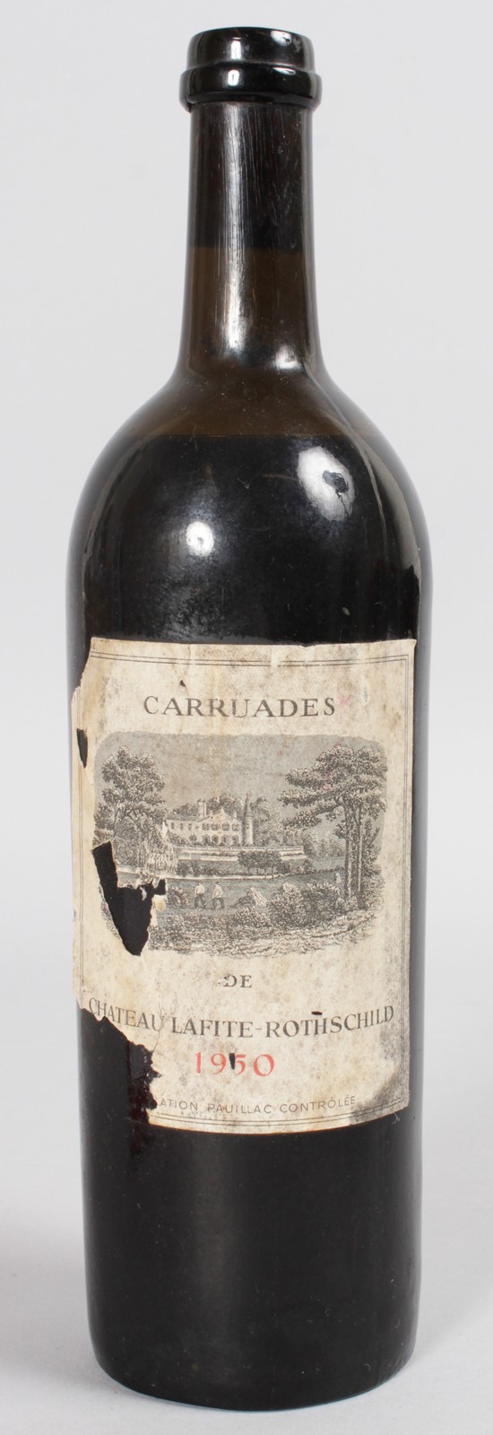 CARRUADES CHATEAU LAFITE ROTHSCHILD, 1950, 1 bottle.