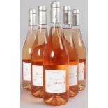 DOMAINE LOU COLOMBIER ROSE, 6 bottles.