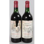 CHATEAU LA GROLET, 1967, 2 bottles.