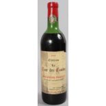 CHATEAU LA TOUR DES COMBES, 1970, 1 bottle.