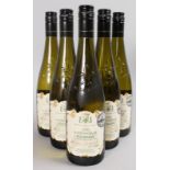 DOMAINE DE LA RABLAIS TOURAINE SAUVIGNON BLANC, 6 bottles.