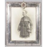 A CARRS SILVER GUAMS PHOTOGRAPH FRAME.