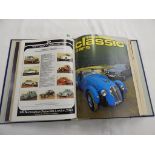 CLASSIC CAR MAGAZINES BOUND VOLUMES C. 1970'S, 1973 TO 1981 INC. OCTOBER 1973 FIRST EDITION