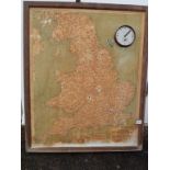 GEOGRAPHIA DISTANCE CLOCK CHART A/F