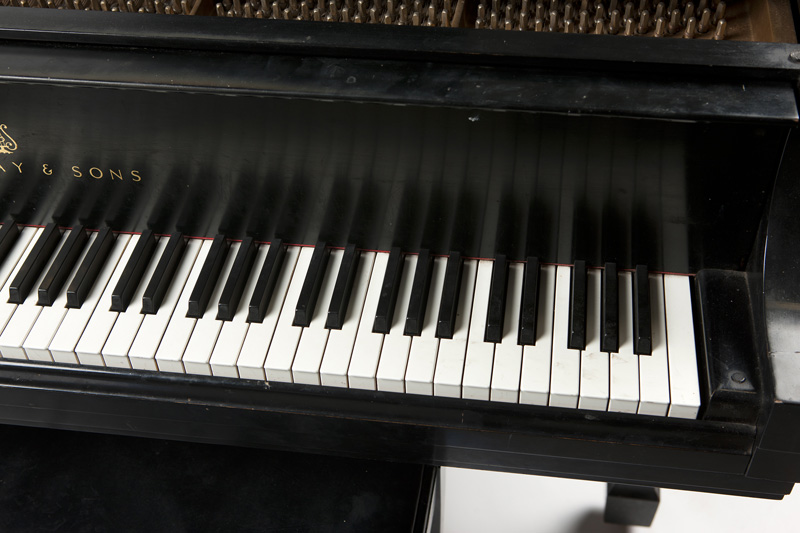 Steinway & Sons model M ebonized baby grand piano - Image 4 of 13