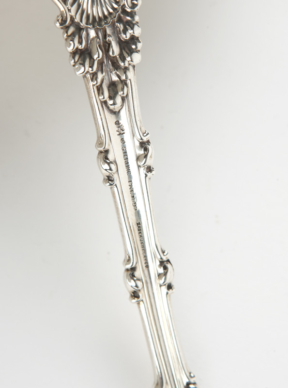 A group of four sterling silver ladles and spoons - Image 4 of 5