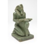 A Fulper Pottery Ramses II figure