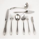 A Gorham sterling silver flatware service