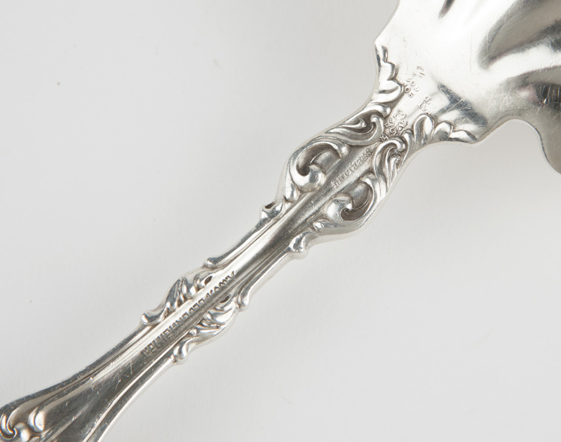 A group of four sterling silver ladles and spoons - Image 3 of 5