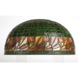 A Bigelow Kennard & Co. leaded glass lamp shade