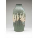 Rookwood Vellum glaze pottery vase, Carl Schmidt