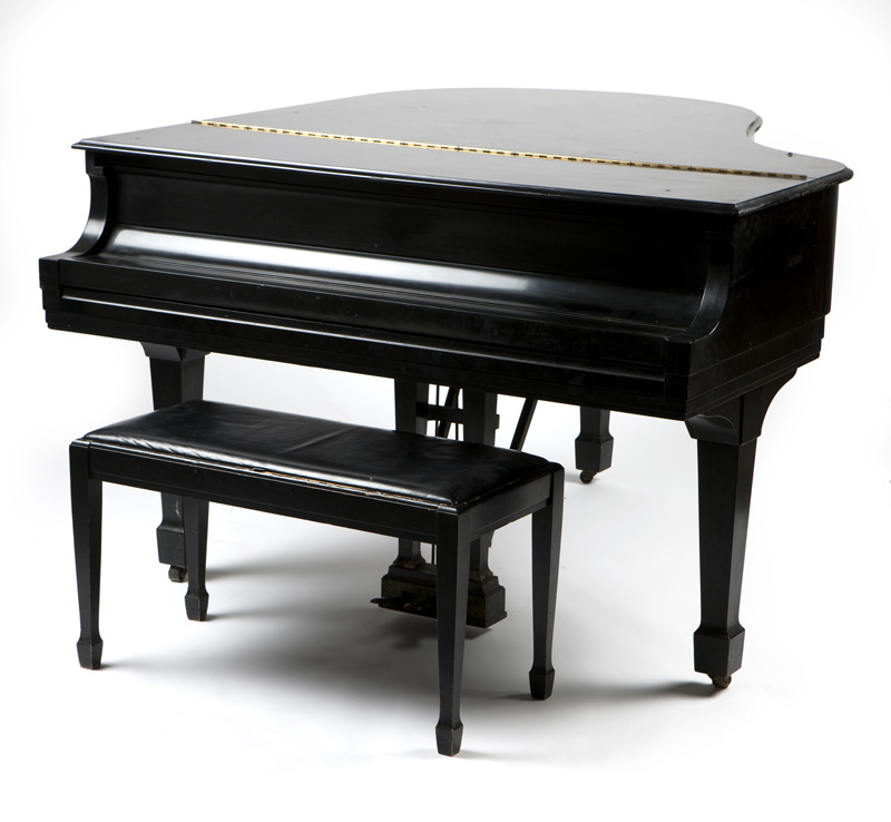 Steinway & Sons model M ebonized baby grand piano - Image 13 of 13