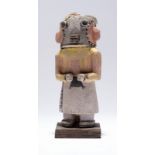 1043 A Hopi Kachina doll First quarter 20th century, standing ogre figure with carved stylized