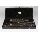 1305 A Heckel Biebrich bassoon Early 20th century, German, marked ''Heckel / Biebrich'', numerically