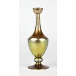 1003 A Steuben gold Aurene art glass vase First third 20th century, signed to underside of foot ''