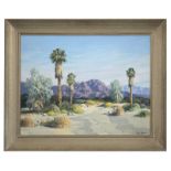 1007 Carl Sammons (1883-1968 Oakland, CA) ''La Quinta Canyon'', desert landscape, signed lower