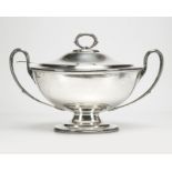 An sterling silver covered tureen, Henry Atkin