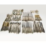 A Posen .800 silver flatware service