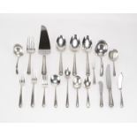 A Towle sterling silver flatware service