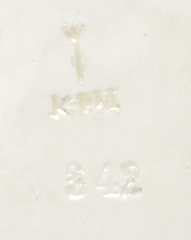 A Berlin / KPM porcelain plaque - Image 3 of 3