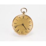 A Breguet 18K gold pocket watch