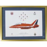 Red Arrows limited edition print no 221/