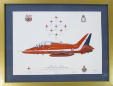 Red Arrows limited edition print no 221/