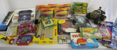 Box of games and toys inc Barcode Battle