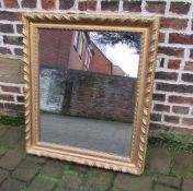 Large gilt frame mirror 82 cm x 95 cm