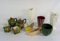 Assorted Sylvac ceramics & 'Ye Olde Inne