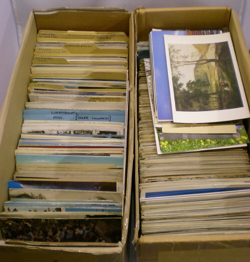 2 boxes of European & miscellaneous post - Image 2 of 2