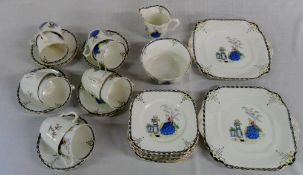 Wellington china part tea service