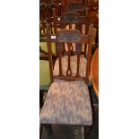 4 Edwardian/Art Nouveau chairs