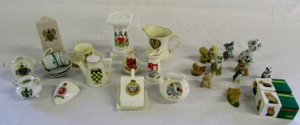 Various Wade whimsies inc Disney & crest