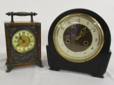 Carriage clock & Mantle clock