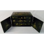 Lacquered jewellery box