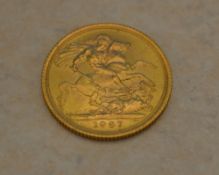 22ct gold 1967 full sovereign