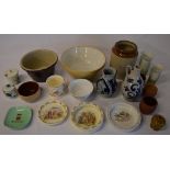 Ceramics including Peter Rabbit & Bunnyk