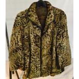 Ladies vintage fur jacket with 'Harvey N