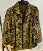 Ladies vintage fur jacket with 'Harvey N