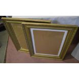 2 gilt picture frames